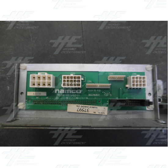 Namco ASCA-3A PCB and Namco ASCA-1B PCB - ASCA-1B PCB