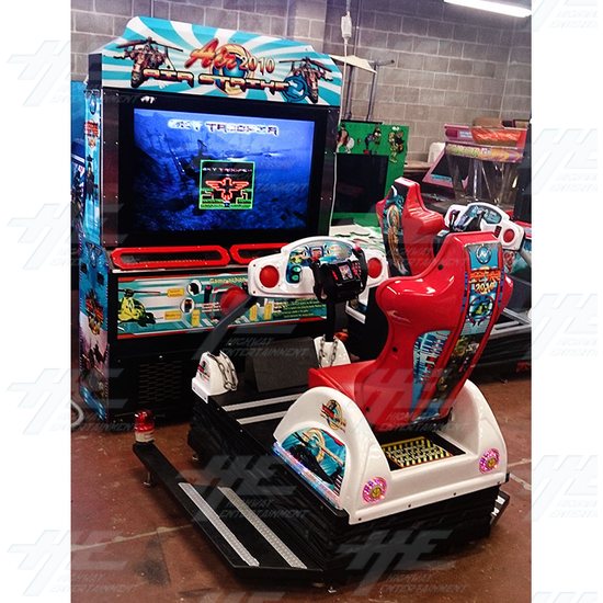 Sky Trooper Air Strike Moving Deluxe Arcade Simulator - Full View