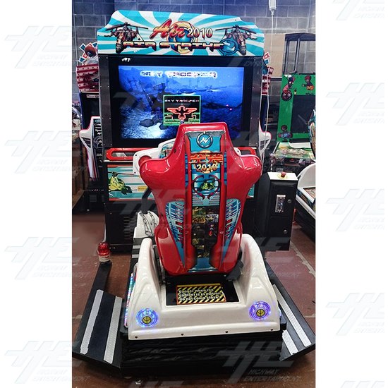 Sky Trooper Air Strike Moving Deluxe Arcade Simulator - Front View