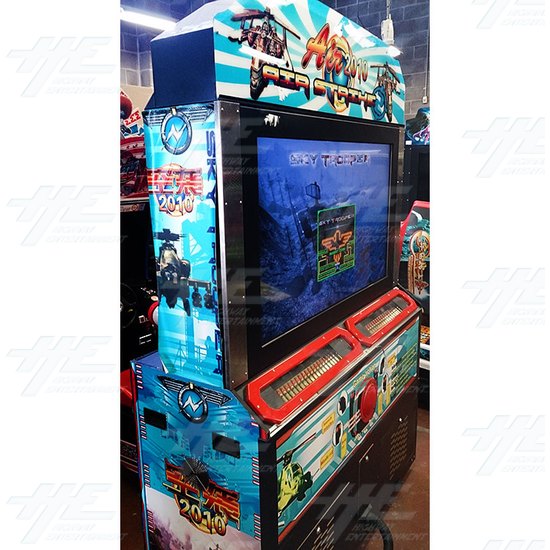 Sky Trooper Air Strike Moving Deluxe Arcade Simulator - Monitor View