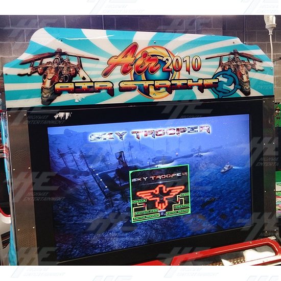 Sky Trooper Air Strike Moving Deluxe Arcade Simulator - Screen View