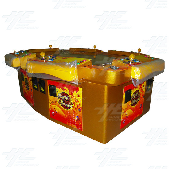 King of Treasures 58inch 6 Player Arcade Machine (located in China)  - Angle View