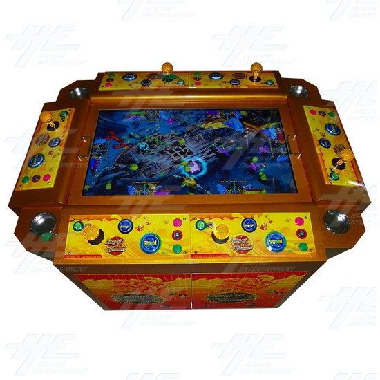 King of Treasures English Version 6 Player Arcade Machine (located in China)  - Top View