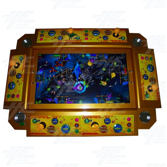 King of Treasures English Version 6 Player Arcade Machine (located in China)  - Top View