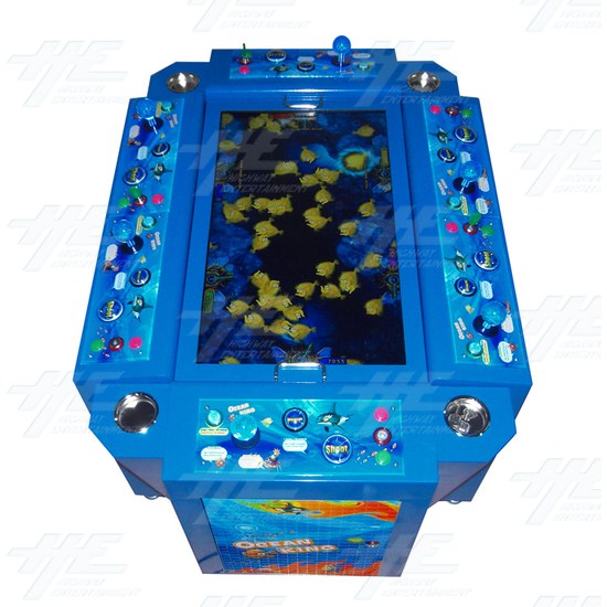 Ocean King English Version 32inch 6 Player Arcade Machine (located in China) - Top View