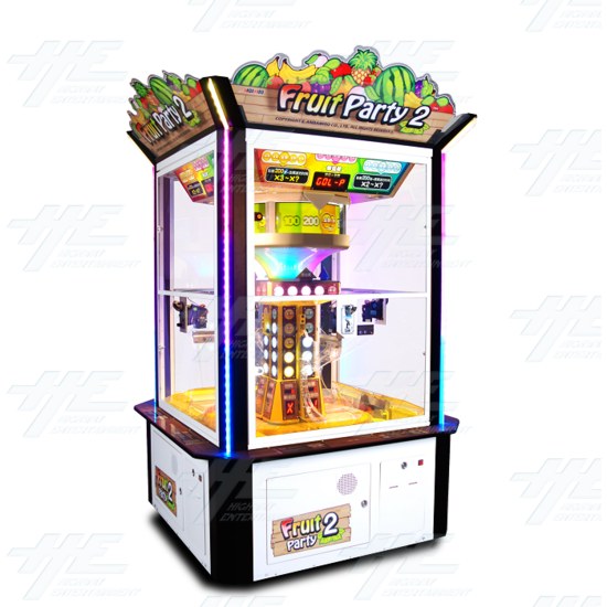 Fruit Party 2 Arcade Machine - Cabinet Side Right