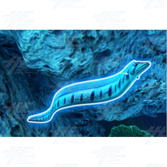 Fish Fork Master Arcade Machine - Fish Fork Master Feature - Electric Eel