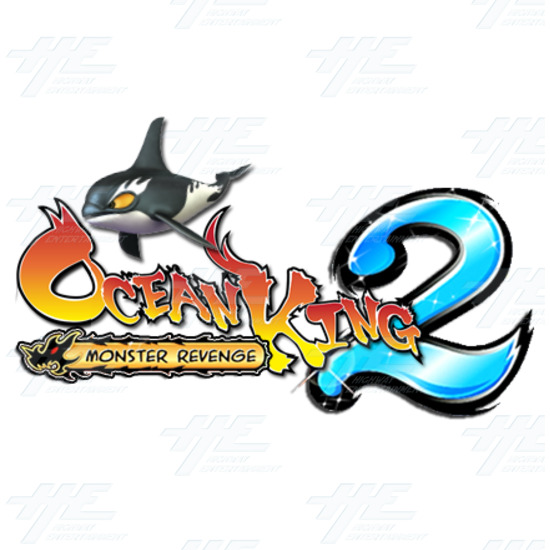 Ocean King 2: Monster's Revenge Arcade Machine - Ocean King 2 : Monster's Revenge Logo