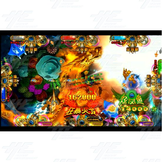 Ocean King 2: Monster's Revenge Arcade Machine - Ocean King 2 : Monster's Revenge - Screenshot