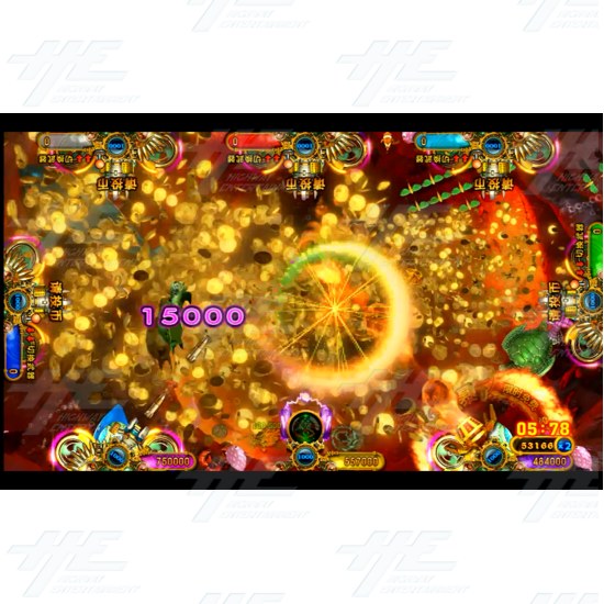 Ocean King 2: Monster's Revenge Arcade Machine - Ocean King 2 : Monster's Revenge - Screenshot