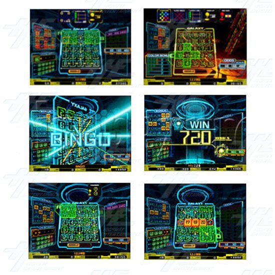 Bingo Galaxy SD Medal Machine - Bingo Galaxy Arcade Machine Screenshots