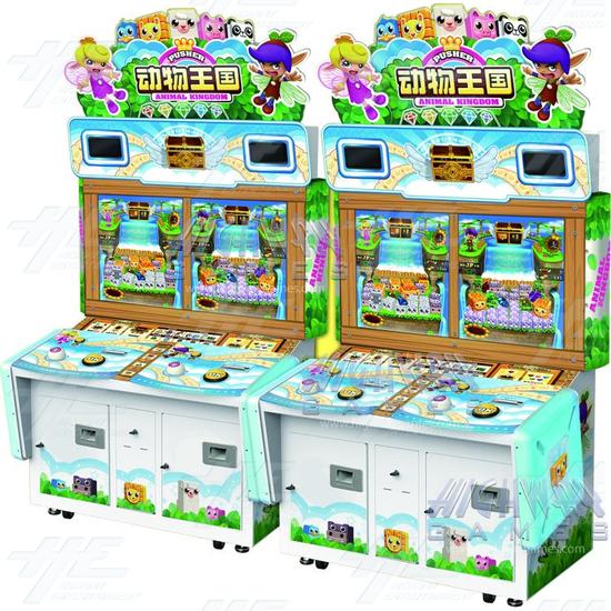 Animal Kingdom 4 Player Arcade Machine (2 Linked Units) - Animal Kingdom 4 Player Arcade Machine