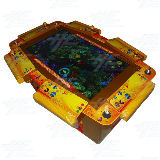 King of Treasures Baby Arcade Machine with Note Acceptor and Thermal Printer - 6 Player Cabinet