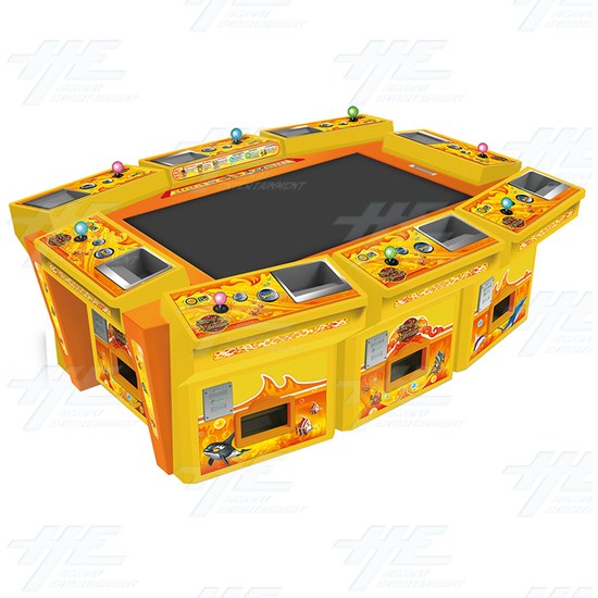 King of Treasures Baby Arcade Machine with Note Acceptor and Thermal Printer - 8 Player Cabinet