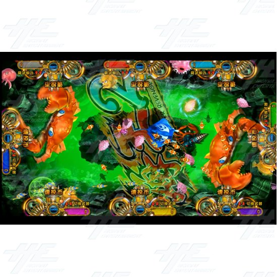 Ocean King 2: Monster's Revenge 58 Inch Arcade Machine - Ocean King 2 : Monster's Revenge - Screenshot