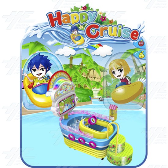 Happy Cruise Arcade Machine - Happy Cruise Arcade Machine Logo