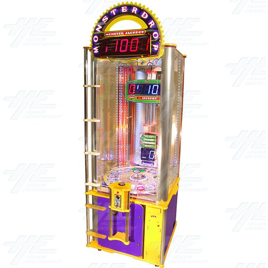 Monster Drop Ticket Redemption Machine - Monster Drop Single Player Cabinet