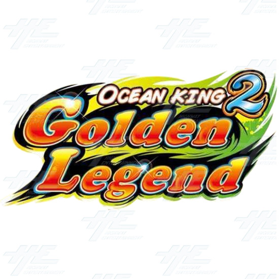 Ocean King 2: Golden Legend Arcade Machine - Ocean King 2: Golden Legend Arcade Machine Logo