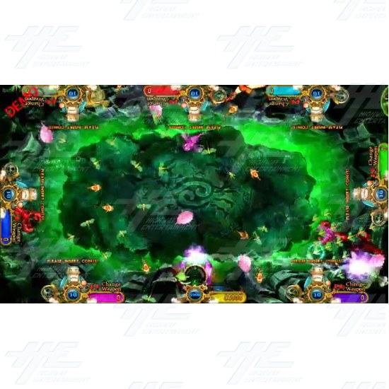 Ocean King 2: Golden Legend Arcade Machine - Ocean King 2: Golden Legend Arcade Machine Screenshot