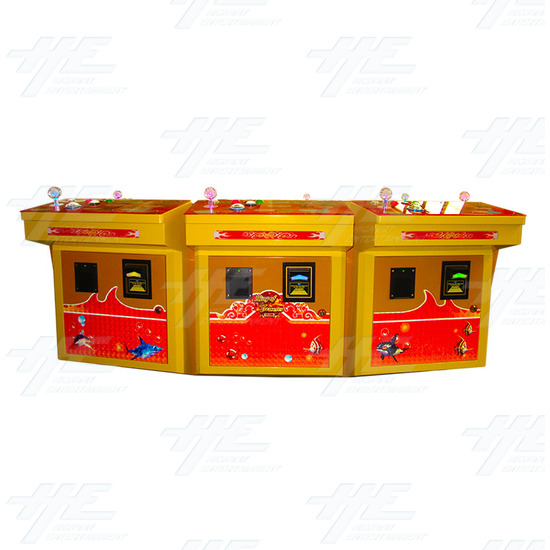 King of Treasures Plus 8 Player Arcade Machine - King of Treasures Plus 8 Player Arcade Machine - Side