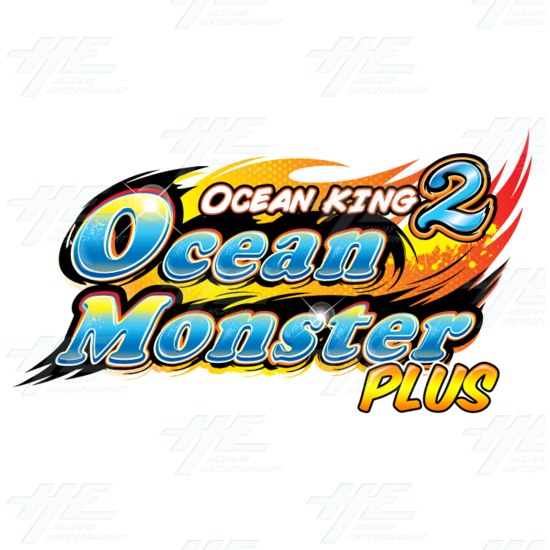 Ocean King 2: Ocean Monster Plus Arcade Machine - Ocean King 2: Ocean Monster Plus Logo