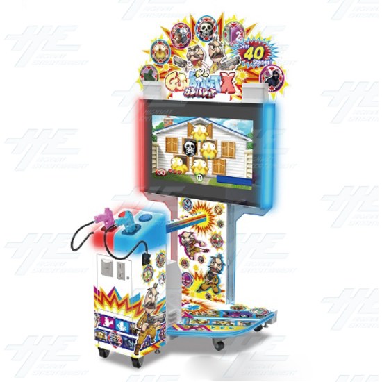 Gunbullet X Arcade Shooting Game - The Gunbullet X machine