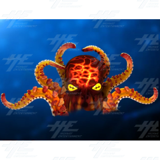 Ocean King 3 Monster Awaken Arcade Fish Machine - 6 to 10 Player Machine - Almighty Octopus - Power Up