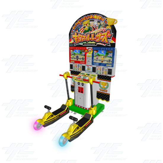 Kick Through Racers Arcade Machine - Machine