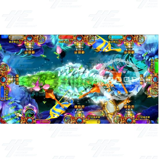 Ocean King 3: Dragon Power Software Gameboard Kit - Ancient Crocodile Feature