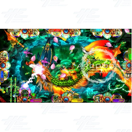 Ocean King 3: Dragon Power Software Gameboard Kit - Flaming Dragon Feature