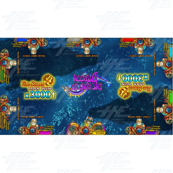 Enchanted Dragon Fish Software Gameboard Kit - Fire Storm Feature