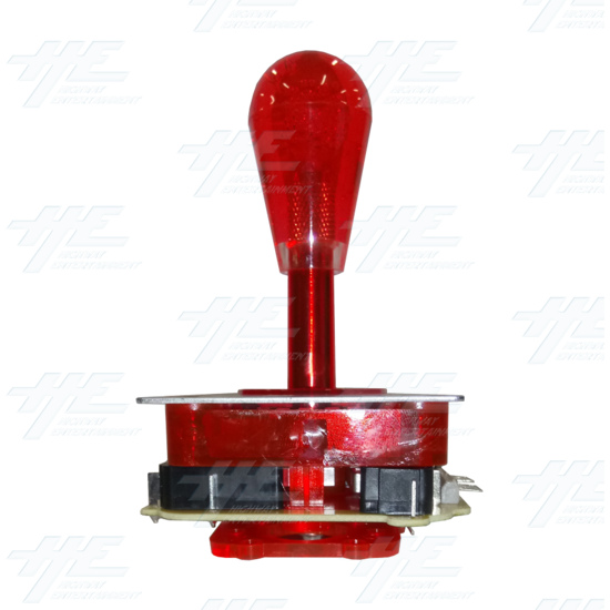 Red Illuminated Joystick for Arcade Machine - right view