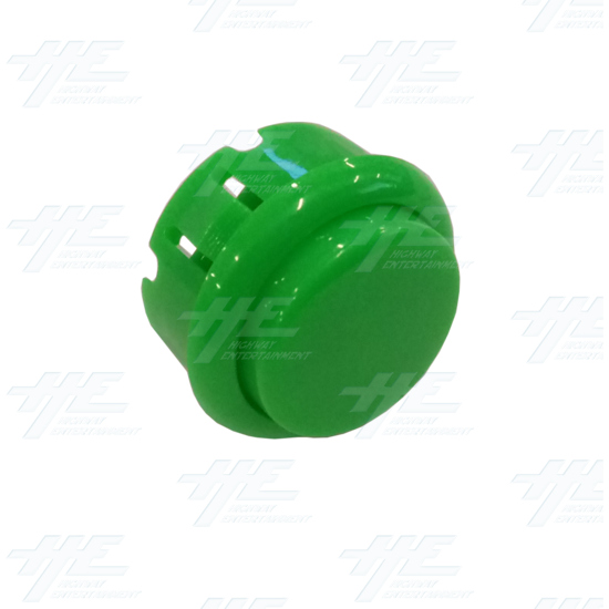 DIY Green Arcade Joystick and Buttons Kit for Arcade Machines - 30mm Green Button Angle View