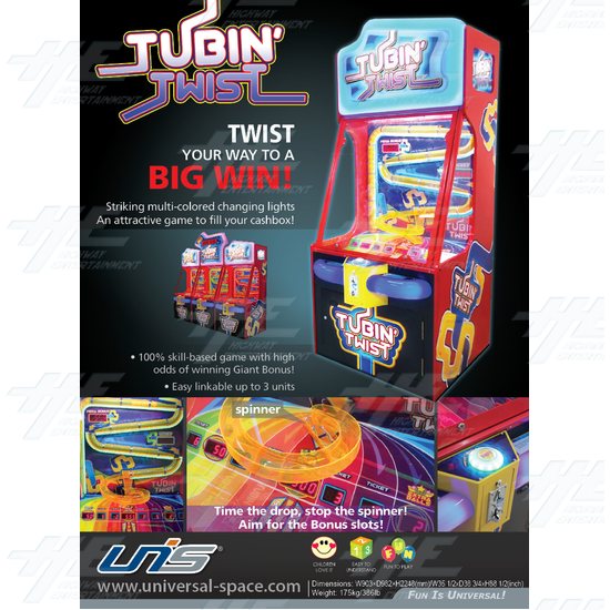 Tubin' Twist Jackpot - Brochure