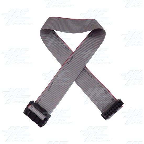 16 Pin Ribbon Cable - 30cm  - 30cm-ribbon-cable.jpg