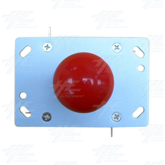 Red Ball Top Joystick for Arcade Machine (Zippy Styled) - Top View