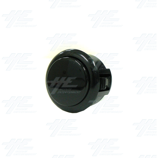 Sanwa Push Button OBSF-30 Black - Angle View