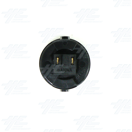 Sanwa Push Button OBSF-30 Black - Back View