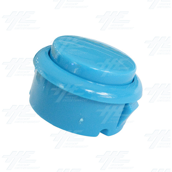 30mm Snap in Arcade Push Button - Blue - 30mm Snap in Arcade Push Button - Blue Angle View