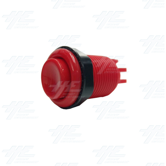 Two Player Arcade Kit for PC (DIY Type A) - Two Player Arcade Kit for PC (DIY Type A) - Red Concave Push Button