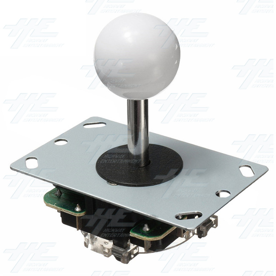 Two Player Arcade Kit for PC (DIY Type C) Sanwa Style Joystick - Two Player Arcade Kit for PC (DIY Type C) - White Sanwa Joystick