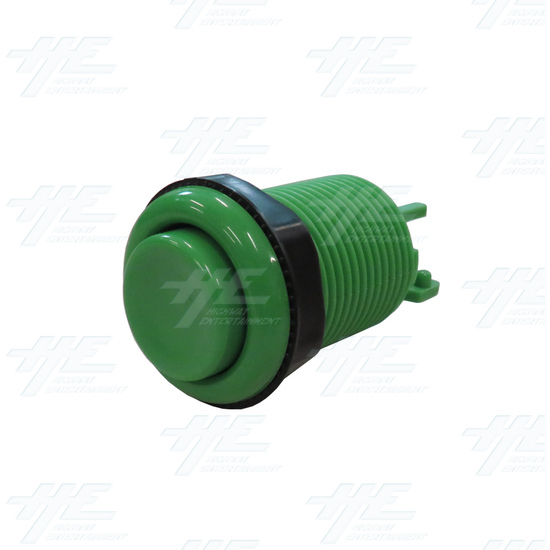Two Player Arcade Kit for PC (DIY Type E) American Style - Green Concave Push Button