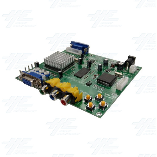 RGB CGA to VGA Converter - CGA/EGA/YUV to VGA video converter board