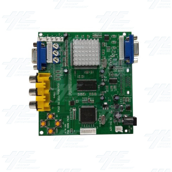 RGB CGA to VGA Converter - CGA/EGA/YUV to VGA video converter board