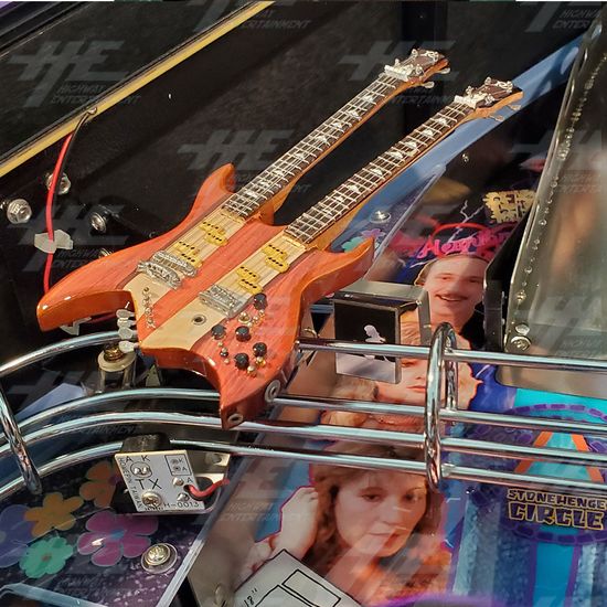 Spinal Tap Pinball Machine EXPORT - Derek's Double Bass Guitar