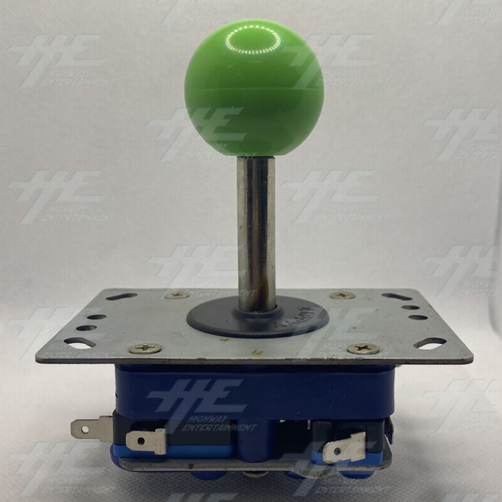 Universal Microswitch Joystick - Green (Long Shaft) - Back Joystick