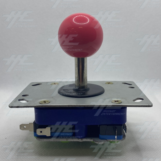 Universal Microswitch Joystick - Pink (Short Shaft) - Back Joystick 2