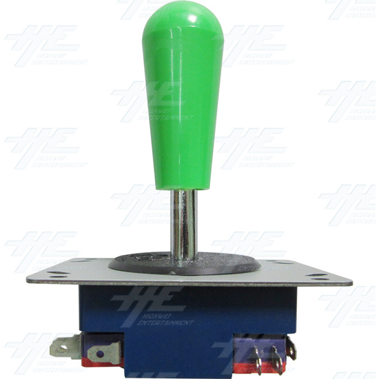 8 Way Green Ellipse Joystick - 8 Way Green Ellipse Joystick Front