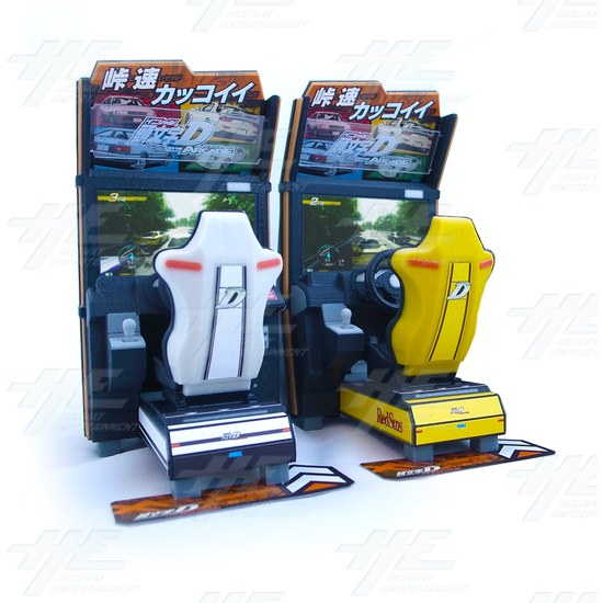 Initial D The Arcade Twin Arcade Machine - Initial D The Arcade 2 player Cabinet