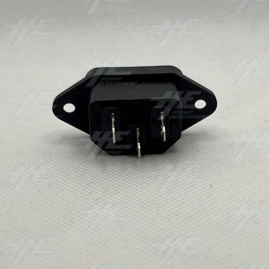 Power Socket IEC Power Connector IEC C14 Inlet - Power supply back.JPG